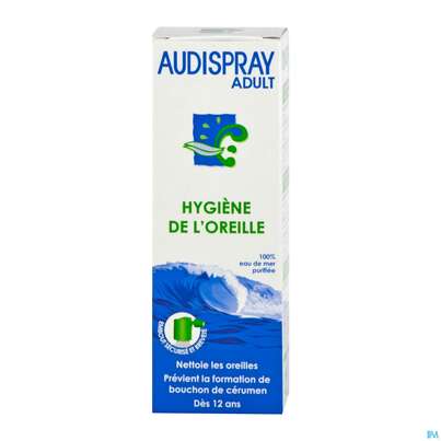 Sie sehen eine Packung AUDISPRAY ADULT, 50 Milliliter, Produktbild: 02 AUDISPRAY ADULT, 50 Milliliter, A-Nr.: 3848185 - 02