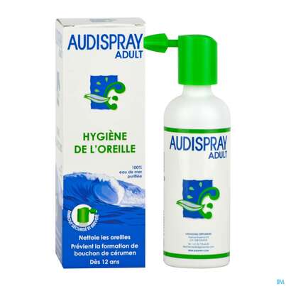 Sie sehen eine Packung AUDISPRAY ADULT, 50 Milliliter, Produktbild: 04 AUDISPRAY ADULT, 50 Milliliter, A-Nr.: 3848185 - 04