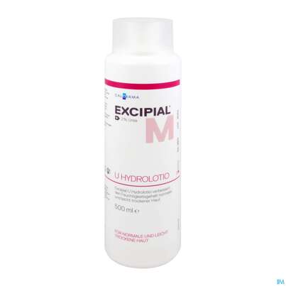 Sie sehen eine Packung EXCIPIAL U HYDROLOT 2% UREA, 500 Milliliter, Produktbild: 01 EXCIPIAL U HYDROLOT 2% UREA, 500 Milliliter, A-Nr.: 1781436 - 01