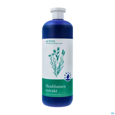 Sie sehen eine Packung Helfe Heublumenextrakt Active 1l, Produktbild: 02 Helfe Heublumenextrakt Active 1l, A-Nr.: 0984344 - 02