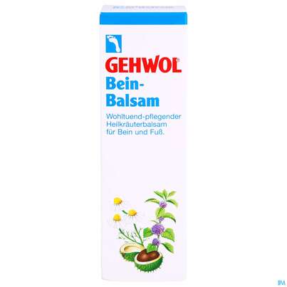Sie sehen eine Packung Gehwol Beinbalsam Nr 64080 125ml, Produktbild: 01 Gehwol Beinbalsam Nr 64080 125ml, A-Nr.: 1022802 - 01