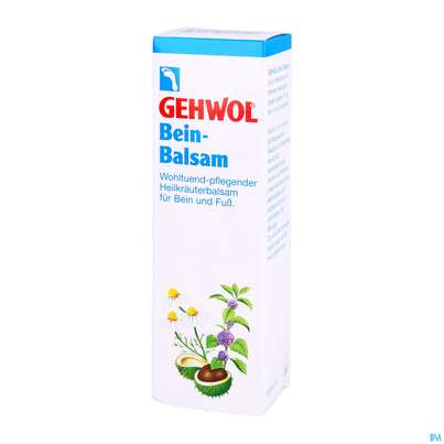 Sie sehen eine Packung Gehwol Beinbalsam Nr 64080 125ml, Produktbild: 02 Gehwol Beinbalsam Nr 64080 125ml, A-Nr.: 1022802 - 02