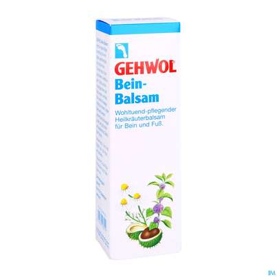 Sie sehen eine Packung Gehwol Beinbalsam Nr 64080 125ml, Produktbild: 03 Gehwol Beinbalsam Nr 64080 125ml, A-Nr.: 1022802 - 03