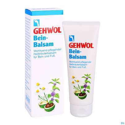 Sie sehen eine Packung Gehwol Beinbalsam Nr 64080 125ml, Produktbild: 04 Gehwol Beinbalsam Nr 64080 125ml, A-Nr.: 1022802 - 04
