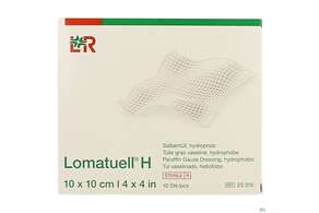 LOMATUELL-H SALBENVB 10X10, 10 Stück, A-Nr.: 1002886 - 01