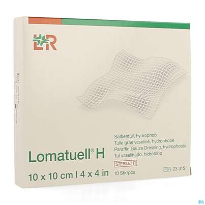 LOMATUELL-H SALBENVB 10X10, 10 Stück, A-Nr.: 1002886 - 02