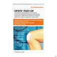 Sie sehen eine Packung OPSITE POST OP 5X 6,5CM, 5 Stück, Produktbild: 06 OPSITE POST OP 5X 6,5CM, 5 Stück, A-Nr.: 1713475 - 06