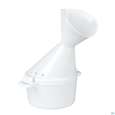 Sie sehen eine Packung Inhalatoren U.zubehoer Privat-inhalator Plastik Weiss E5010511 1st, Produktbild: 01 Inhalatoren U.zubehoer Privat-inhalator Plastik Weiss E5010511 1st, A-Nr.: 3007422 - 01