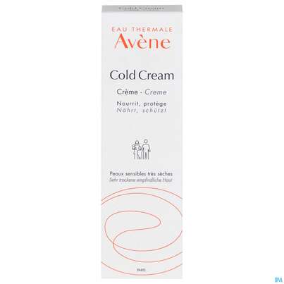 Sie sehen eine Packung Avene Cold Cream, 40 Milliliter, Produktbild: 01 Avene Cold Cream, 40 Milliliter, A-Nr.: 1665517 - 01