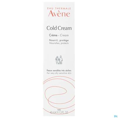 Sie sehen eine Packung Avene Cold Cream, 40 Milliliter, Produktbild: 02 Avene Cold Cream, 40 Milliliter, A-Nr.: 1665517 - 02