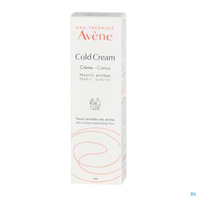 Sie sehen eine Packung Avene Cold Cream, 40 Milliliter, Produktbild: 05 Avene Cold Cream, 40 Milliliter, A-Nr.: 1665517 - 05