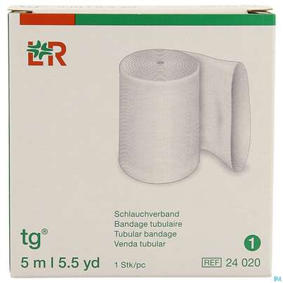 Sie sehen eine Packung Schlauchverband Tg Gr 1 1,4cm Finger,zehe Klein 5m, Produktbild: 01 Schlauchverband Tg Gr 1 1,4cm Finger,zehe Klein 5m, A-Nr.: 2364752 - 01