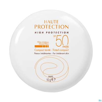 Sie sehen eine Packung Avène Kompaktsonnencreme Sand Spf 50+ 10g, Produktbild: 07 Avène Kompaktsonnencreme Sand Spf 50+ 10g, A-Nr.: 2993436 - 07