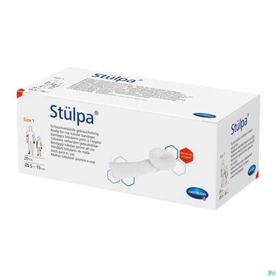 Sie sehen eine Packung Schlauchverband Stuelpa-fertigverband Gr 1 Finger 1st, Produktbild: 01 Schlauchverband Stuelpa-fertigverband Gr 1 Finger 1st, A-Nr.: 0823747 - 01