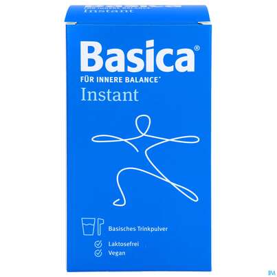 Sie sehen eine Packung Basica Instant®, Basisches Trinkpulver, 300 Gramm, Produktbild: 01 Basica Instant®, Basisches Trinkpulver, 300 Gramm, A-Nr.: 2957676 - 01