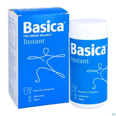 Sie sehen eine Packung Basica Instant®, Basisches Trinkpulver, 300 Gramm, Produktbild: 05 Basica Instant®, Basisches Trinkpulver, 300 Gramm, A-Nr.: 2957676 - 05