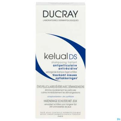 Sie sehen eine Packung SH.DUCRAY KELUAL DS, 100 Milliliter, Produktbild: 01 SH.DUCRAY KELUAL DS, 100 Milliliter, A-Nr.: 2959497 - 01