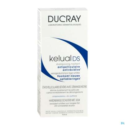 Sie sehen eine Packung SH.DUCRAY KELUAL DS, 100 Milliliter, Produktbild: 04 SH.DUCRAY KELUAL DS, 100 Milliliter, A-Nr.: 2959497 - 04