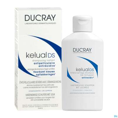 Sie sehen eine Packung SH.DUCRAY KELUAL DS, 100 Milliliter, Produktbild: 05 SH.DUCRAY KELUAL DS, 100 Milliliter, A-Nr.: 2959497 - 05