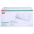 Sie sehen eine Packung Vlieskompressen Vliwasoft 4fach Steril 5x 5cm 150st, Produktbild: 01 Vlieskompressen Vliwasoft 4fach Steril 5x 5cm 150st, A-Nr.: 1647933 - 01
