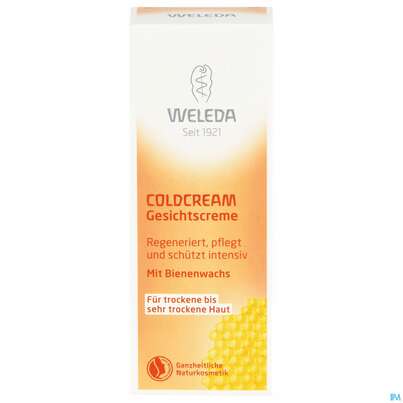 Sie sehen eine Packung Weleda Cold Cream Gesichtscreme 30ml, Produktbild: 01 Weleda Cold Cream Gesichtscreme 30ml, A-Nr.: 1605633 - 01