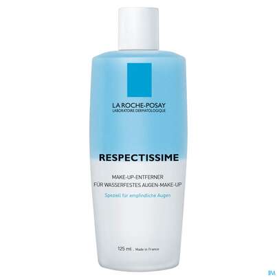 Sie sehen eine Packung LA ROCHE RESP.MAKEUP ENTF WF, 125 Milliliter, Produktbild: 01 LA ROCHE RESP.MAKEUP ENTF WF, 125 Milliliter, A-Nr.: 2331385 - 01