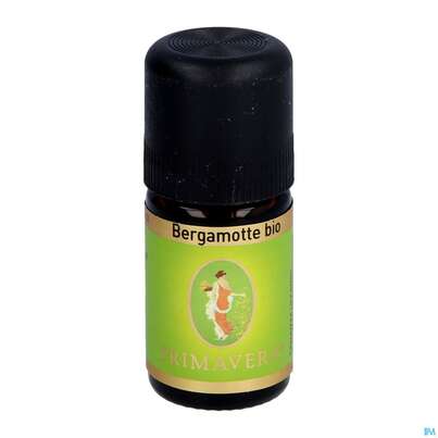 Sie sehen eine Packung Aetherische Oele Primavera Bergamotte Bio 5ml, Produktbild: 03 Aetherische Oele Primavera Bergamotte Bio 5ml, A-Nr.: 2304968 - 03