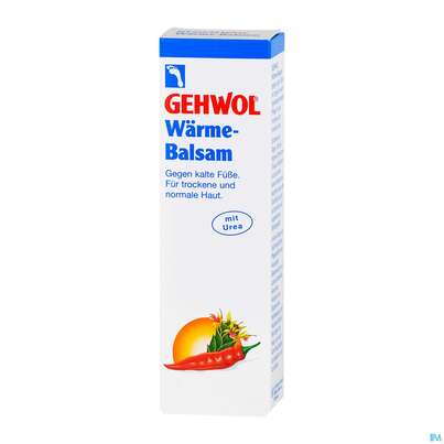 Sie sehen eine Packung Gehwol Waermebalsam Nr 64075 75ml, Produktbild: 02 Gehwol Waermebalsam Nr 64075 75ml, A-Nr.: 2870366 - 02