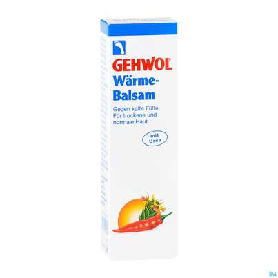 Sie sehen eine Packung Gehwol Waermebalsam Nr 64075 75ml, Produktbild: 03 Gehwol Waermebalsam Nr 64075 75ml, A-Nr.: 2870366 - 03
