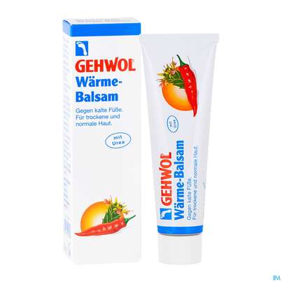 Sie sehen eine Packung Gehwol Waermebalsam Nr 64075 75ml, Produktbild: 04 Gehwol Waermebalsam Nr 64075 75ml, A-Nr.: 2870366 - 04