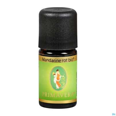 Sie sehen eine Packung Aetherische Oele Primavera Mandarine Rot Bio 5ml, Produktbild: 02 Aetherische Oele Primavera Mandarine Rot Bio 5ml, A-Nr.: 2305206 - 02