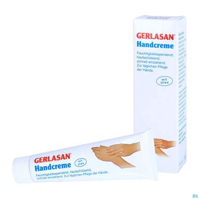 Sie sehen eine Packung Gehwol Gerlasan/handcreme Nr 64205 75ml, Produktbild: 03 Gehwol Gerlasan/handcreme Nr 64205 75ml, A-Nr.: 2869713 - 03