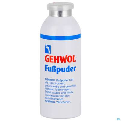 Sie sehen eine Packung Gehwol Fuss-puder Nr 64101 100g, Produktbild: 01 Gehwol Fuss-puder Nr 64101 100g, A-Nr.: 1409866 - 01