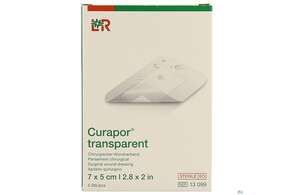 Wundverband Curapor Steril Transparent 5x 7cm 5st, A-Nr.: 2850205 - 01