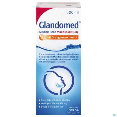 Sie sehen eine Packung Glandomed®, 500 Milliliter, Produktbild: 01 Glandomed®, 500 Milliliter, A-Nr.: 2830390 - 01