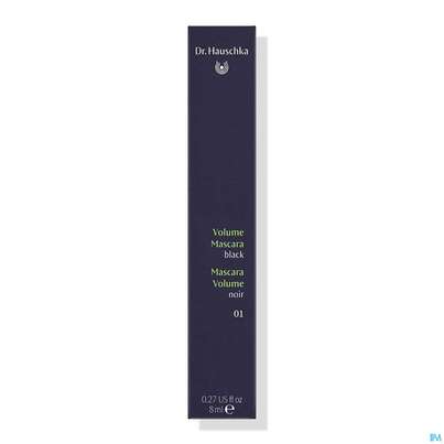 Sie sehen eine Packung Dr. Hauschka Volume Mascara 01 Black 8ml, Produktbild: 03 Dr. Hauschka Volume Mascara 01 Black 8ml, A-Nr.: 4593072 - 03
