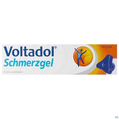 Sie sehen eine Packung Voltadol Schmerzgel 150g, 150 Gramm, Produktbild: 01 Voltadol Schmerzgel 150g, 150 Gramm, A-Nr.: 3762532 - 01