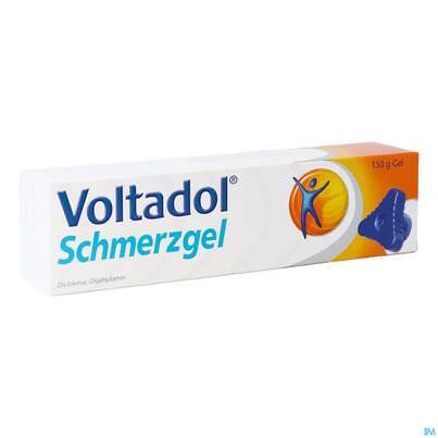 Sie sehen eine Packung Voltadol Schmerzgel 150g, 150 Gramm, Produktbild: 04 Voltadol Schmerzgel 150g, 150 Gramm, A-Nr.: 3762532 - 04