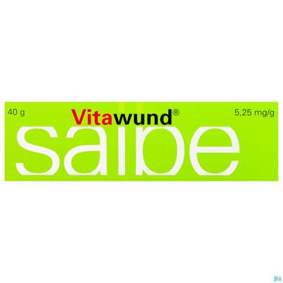 Sie sehen eine Packung Vitawund® 40g Salbe, 40 Gramm, Produktbild: 03 Vitawund® 40g Salbe, 40 Gramm, A-Nr.: 1256948 - 03