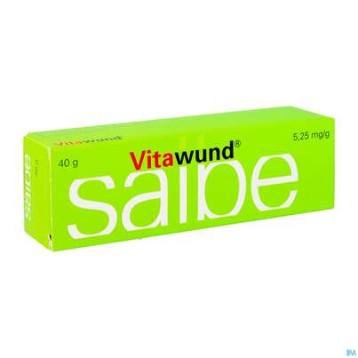 Sie sehen eine Packung Vitawund® 40g Salbe, 40 Gramm, Produktbild: 04 Vitawund® 40g Salbe, 40 Gramm, A-Nr.: 1256948 - 04
