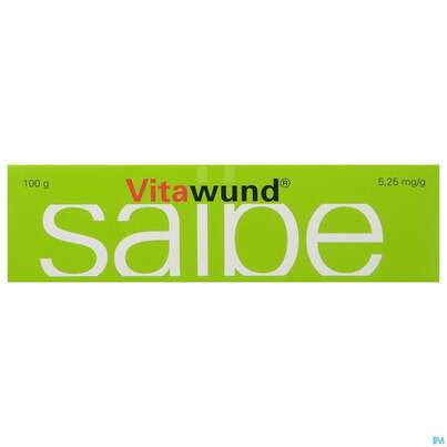 Sie sehen eine Packung Vitawund® 100g Salbe, 100 Gramm, Produktbild: 02 Vitawund® 100g Salbe, 100 Gramm, A-Nr.: 1256954 - 02