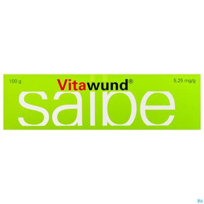 Sie sehen eine Packung Vitawund® 100g Salbe, 100 Gramm, Produktbild: 05 Vitawund® 100g Salbe, 100 Gramm, A-Nr.: 1256954 - 05