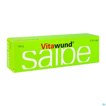 Sie sehen eine Packung Vitawund® 100g Salbe, 100 Gramm, Produktbild: 06 Vitawund® 100g Salbe, 100 Gramm, A-Nr.: 1256954 - 06