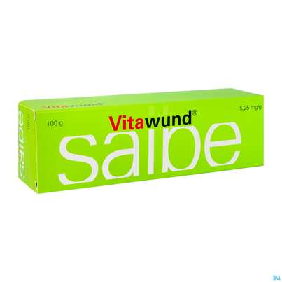 Sie sehen eine Packung Vitawund® 100g Salbe, 100 Gramm, Produktbild: 07 Vitawund® 100g Salbe, 100 Gramm, A-Nr.: 1256954 - 07