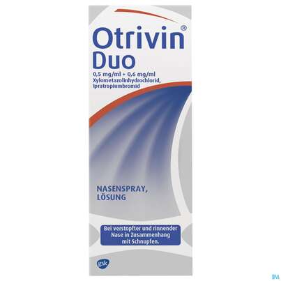 Otrivin Duo Nasenspray, 10 Milliliter, A-Nr.: 3902938 - 01
