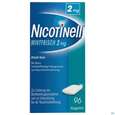 Nicotinell Mint Frisch 2mg wirkstoffhaltige Kaugummis zur Raucherentwöhnung, 96 Stück, A-Nr.: 1319910 - 02