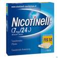 Sie sehen eine Packung Nicotinell TTS 10 transdermale Pflaster 7 Stück, 7 Stück, Produktbild: 02 Nicotinell TTS 10 transdermale Pflaster 7 Stück, 7 Stück, A-Nr.: 1254493 - 02