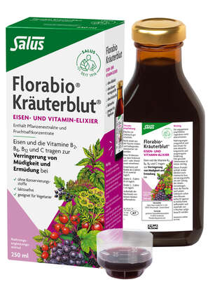 Sie sehen eine Packung Florabio® Kräuterblut®-Saft, 250 Milliliter, Produktbild: 02 Florabio® Kräuterblut®-Saft, 250 Milliliter, A-Nr.: 1127317 - 02