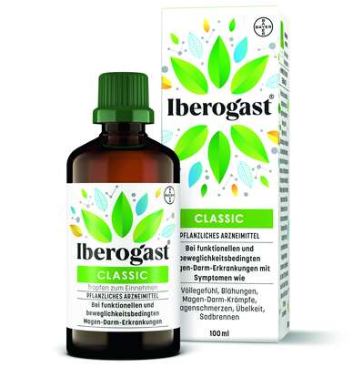 Sie sehen eine Packung Iberogast® Flüssigkeit zum Einnehmen, 100 Milliliter, Produktbild: 01 Iberogast® Flüssigkeit zum Einnehmen, 100 Milliliter, A-Nr.: 3505580 - 01
