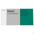 Sie sehen eine Packung Halset® Lutschtabletten, 24 Stück, Produktbild: 01 Halset® Lutschtabletten, 24 Stück, A-Nr.: 1091275 - 01